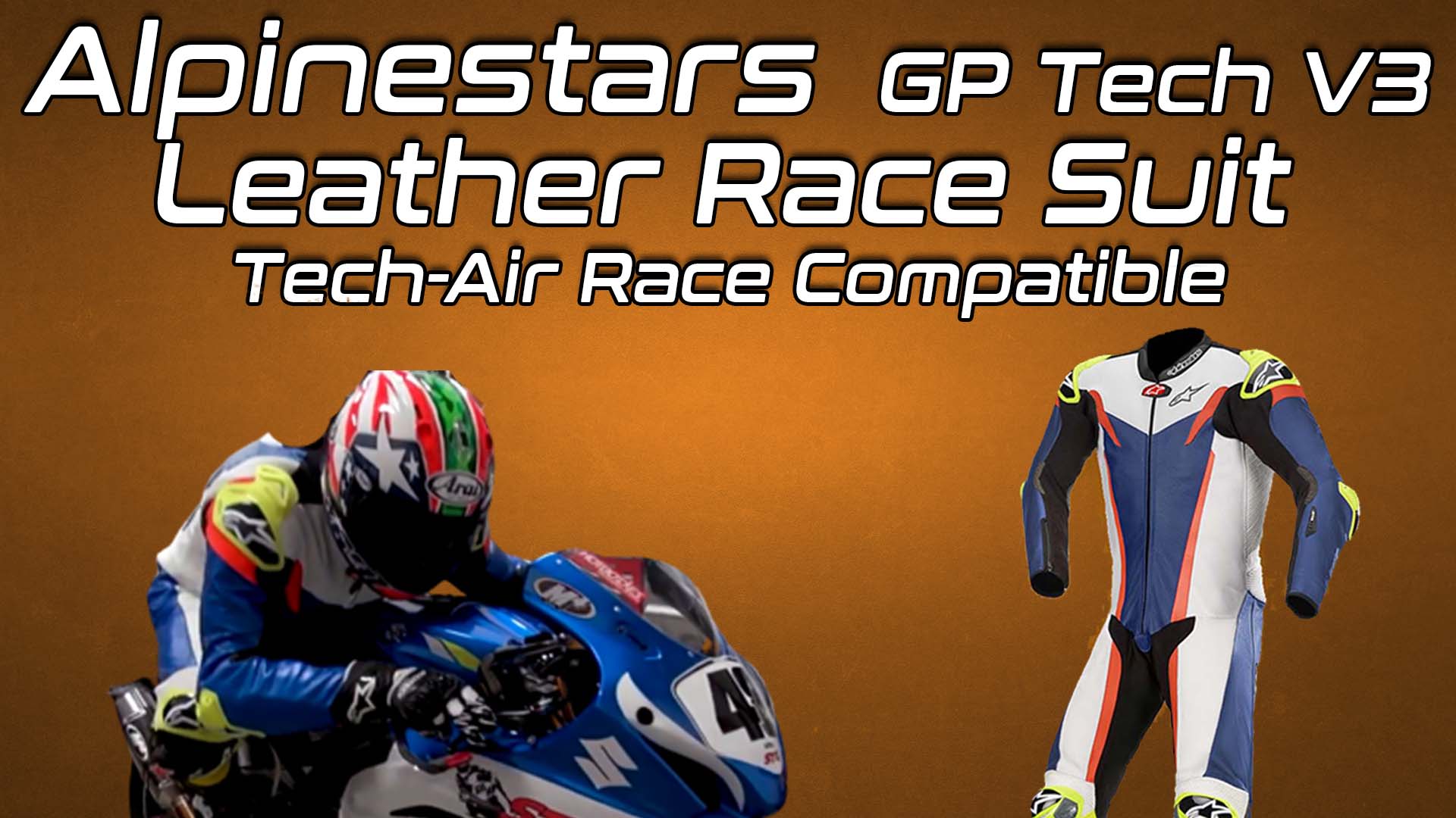 Alpinestars GP Tech V3 Leather Race Suit Tech-Air Race Compatible